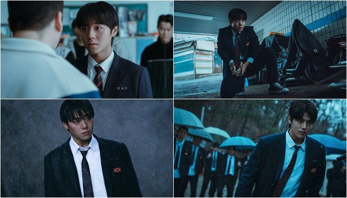 朴志训‘黑化’回归!《弱小英雄2》角色剧照公开,校园暴力暗战谁将幸存?